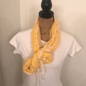 “Follow The Yellow Brick Road” yellow scarf